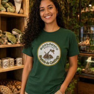camiseta feminina verde