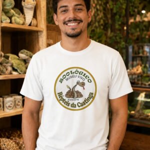 camiseta unissex branca
