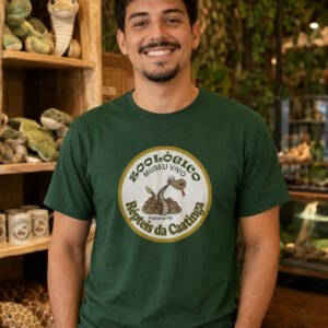 camiseta unissex verde